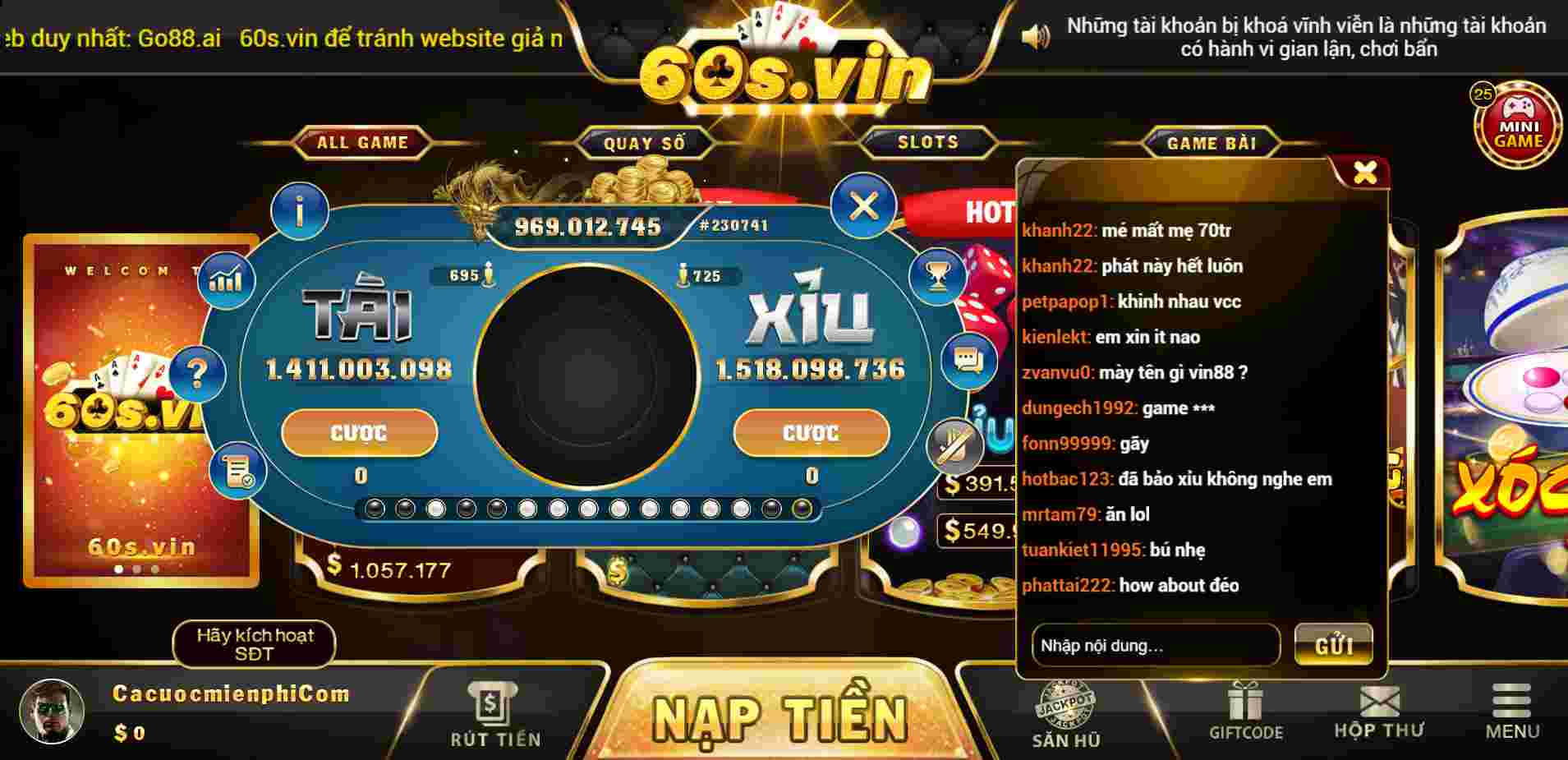 Nền tảng chơi game trực tuyến đạt chuẩn Hello88 cung cấp nhiều phương thức nạp tiền - Hello88
