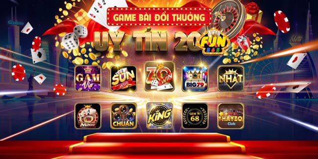 Danh mục sản phẩm của trang web cổng game thẻ bài Subet - Subet